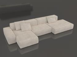 Modulares Sofa BOCA NAVI