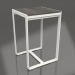 3d model Bar table 70 (DEKTON Radium, Agate gray) - preview