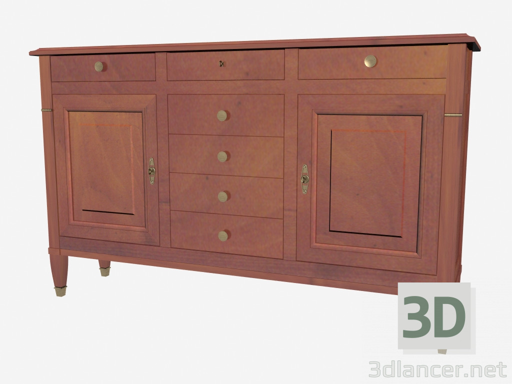 modèle 3D Commode: BD210 - preview