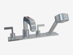 Змішувач з душем для ванної