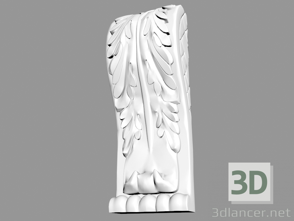 Modelo 3d Suporte B976 - preview