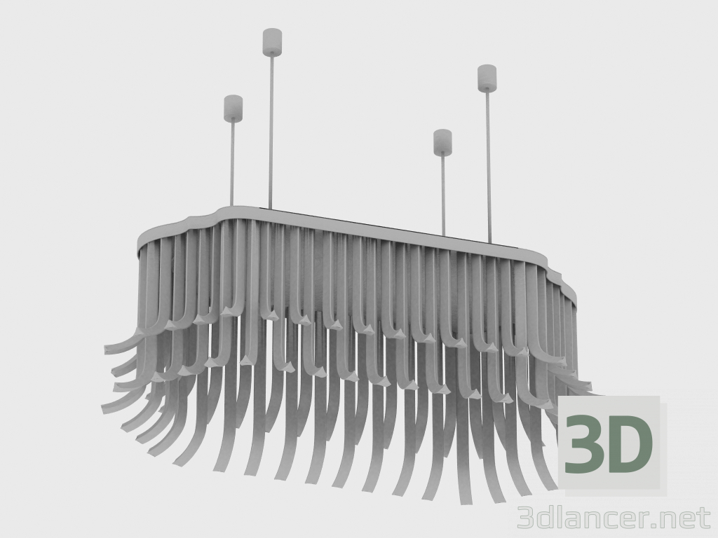 3D Modell Kronleuchter DALMA - Vorschau