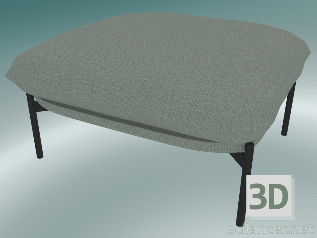 3D modeli Pouffe Cloud (LN4, 78x74 H 40cm, Sıcak siyah bacaklar, Sunniva 2 717) - önizleme