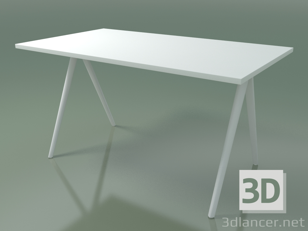 Modelo 3d Mesa retangular 5401 (H 74 - 79x139 cm, melamina N01, V12) - preview