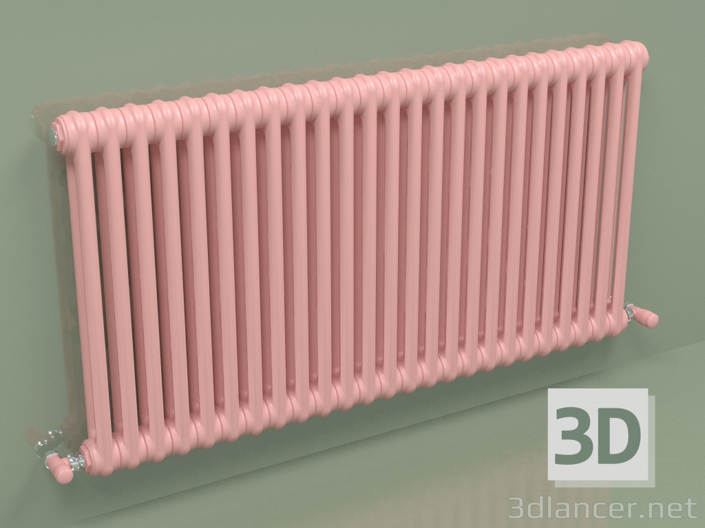 Modelo 3d Radiador TESI 2 (H 600 25EL, Rosa - RAL 3015) - preview