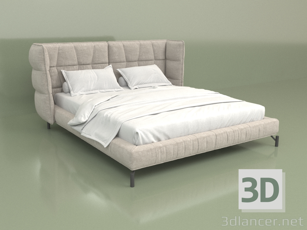 Modelo 3d Cama Soho 2.000x1800 - preview