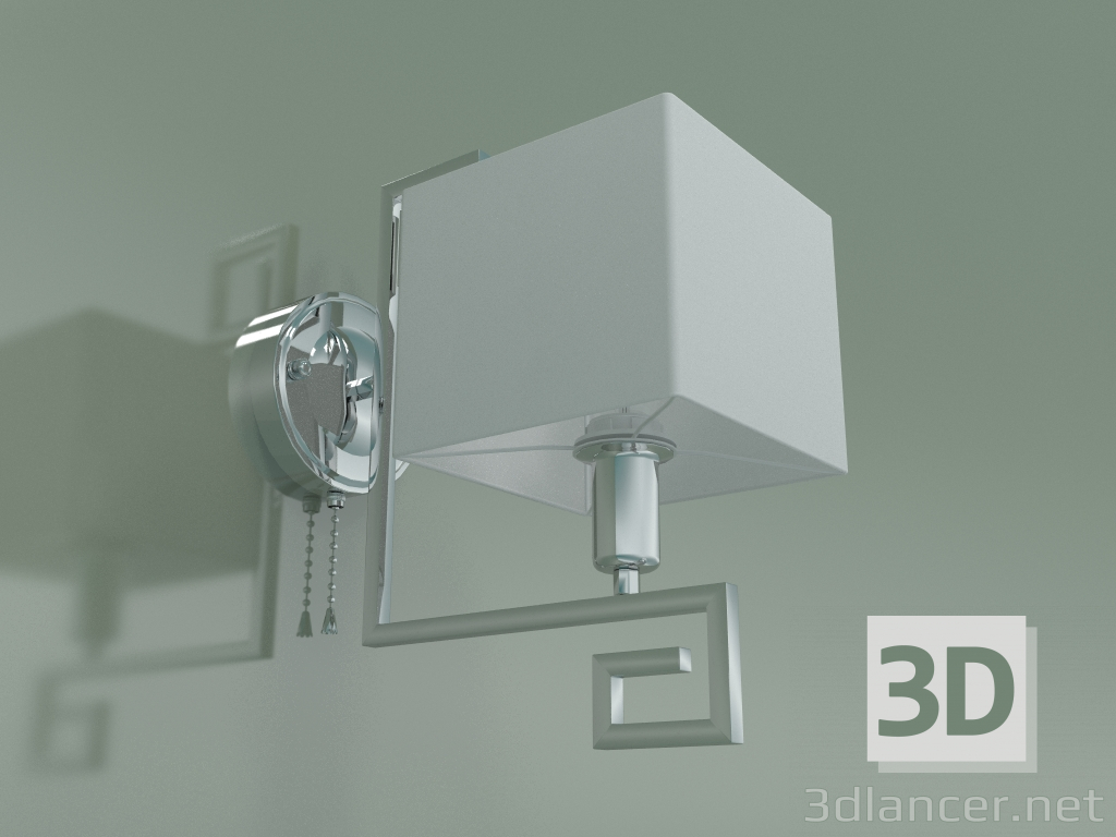 3d model Sconce Alma 60115-1 (chrome) - preview