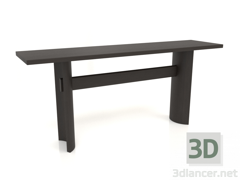 3D Modell Konsole DT 05 (1600x400x700, Holzbraun) - Vorschau