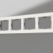 3d model Frame for 4 posts (aluminum) - preview