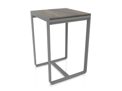 Bar table 70 (DEKTON Radium, Anthracite)