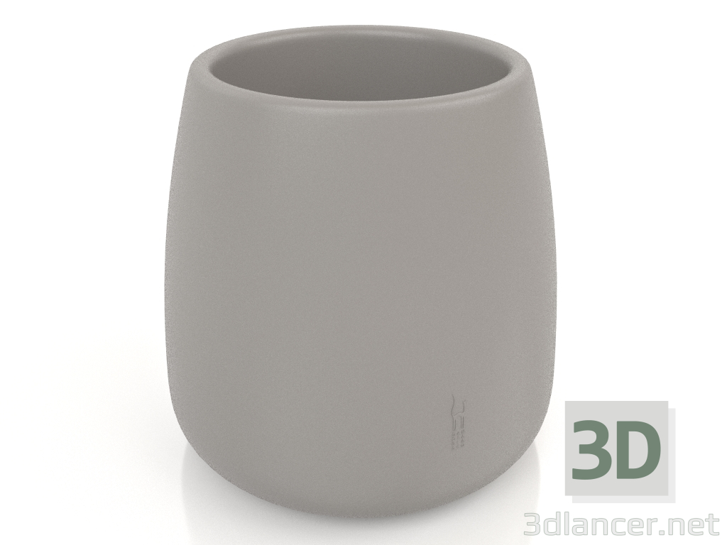 3d model Maceta 1 (gris cuarzo) - vista previa