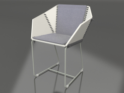 Silla de comedor (Gris cemento)