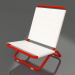 modèle 3D Chaise (rouge) - preview