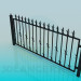 3d model Forged fence - preview