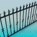 3d model Forged fence - preview