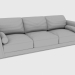 3d model Sofa PAUL SOFA (310x113xH88) - preview