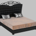 3d model Cama de matrimonio - vista previa