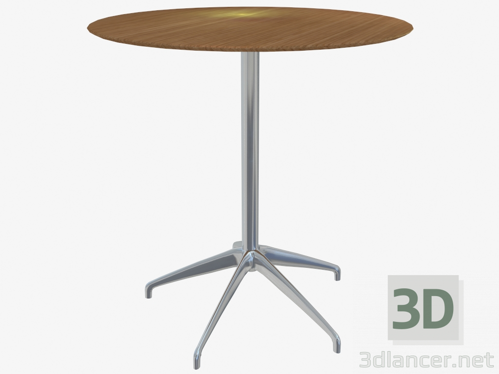 3d model Coffee table (oak 70x73) - preview