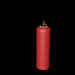 3d model gas bottle - preview