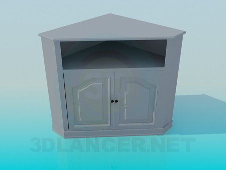 3d model Soporte de suelo inclinada - vista previa