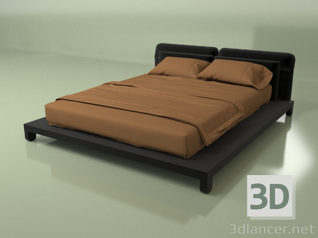 Modelo 3d Cama Svoya 2.000 x 1.600 - preview