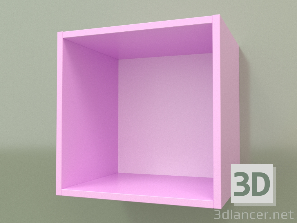 3d model Hinged open shelf (Iris) - preview