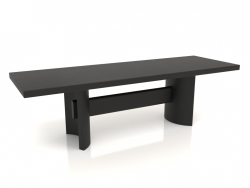 Bench VK (1200x400x350, wood black)