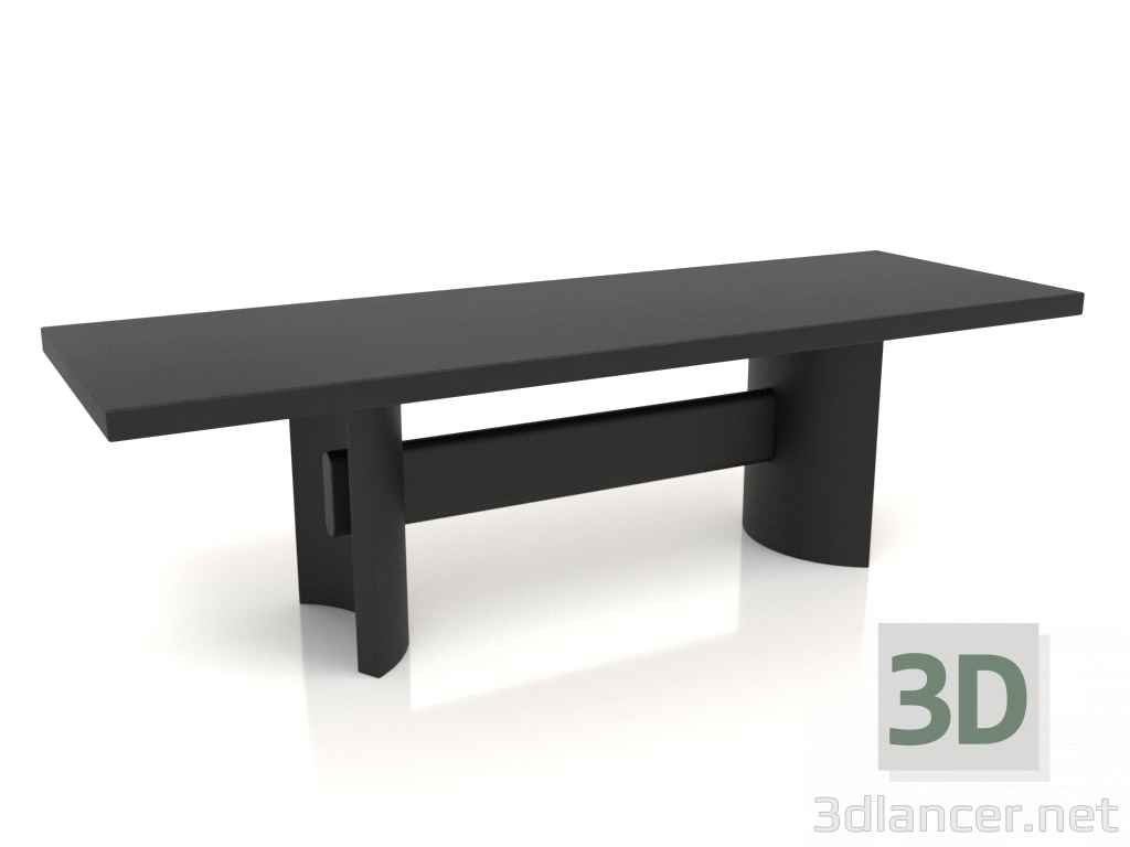 Modelo 3d Banco VK (1200x400x350, madeira preta) - preview