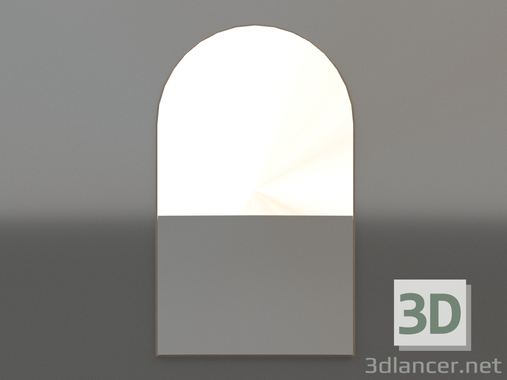 3d model Mirror ZL 24 (450x750, wood grey) - preview