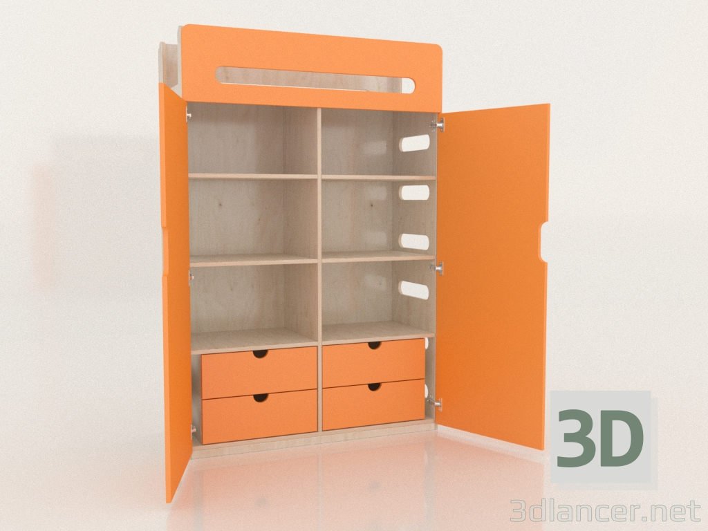 3d model Open wardrobe MOVE WF (WOMWF2) - preview