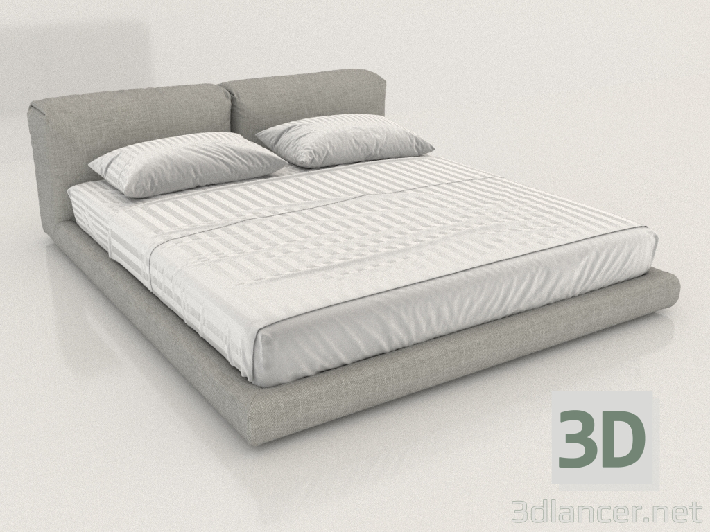 3D Modell BOCA SOFT Doppelbett - Vorschau