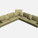 3D Modell Sofa Ecke etablierten Linie 2 - Vorschau