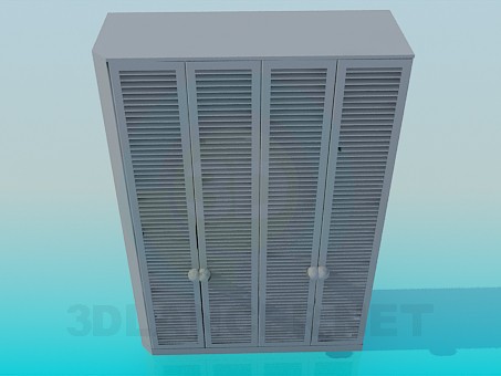 3d model Gabinete - vista previa