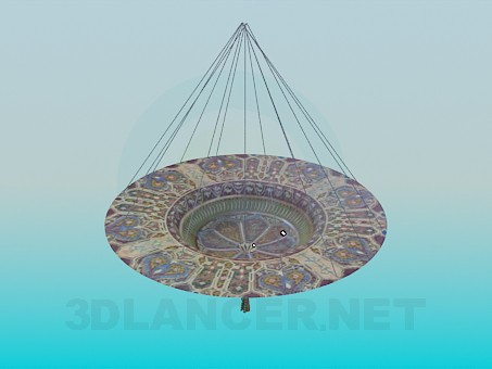 3d model Hanging bowl for decoration - preview