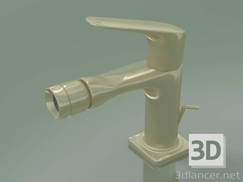 3d model Mezclador monomando de bidé (34210990) - vista previa