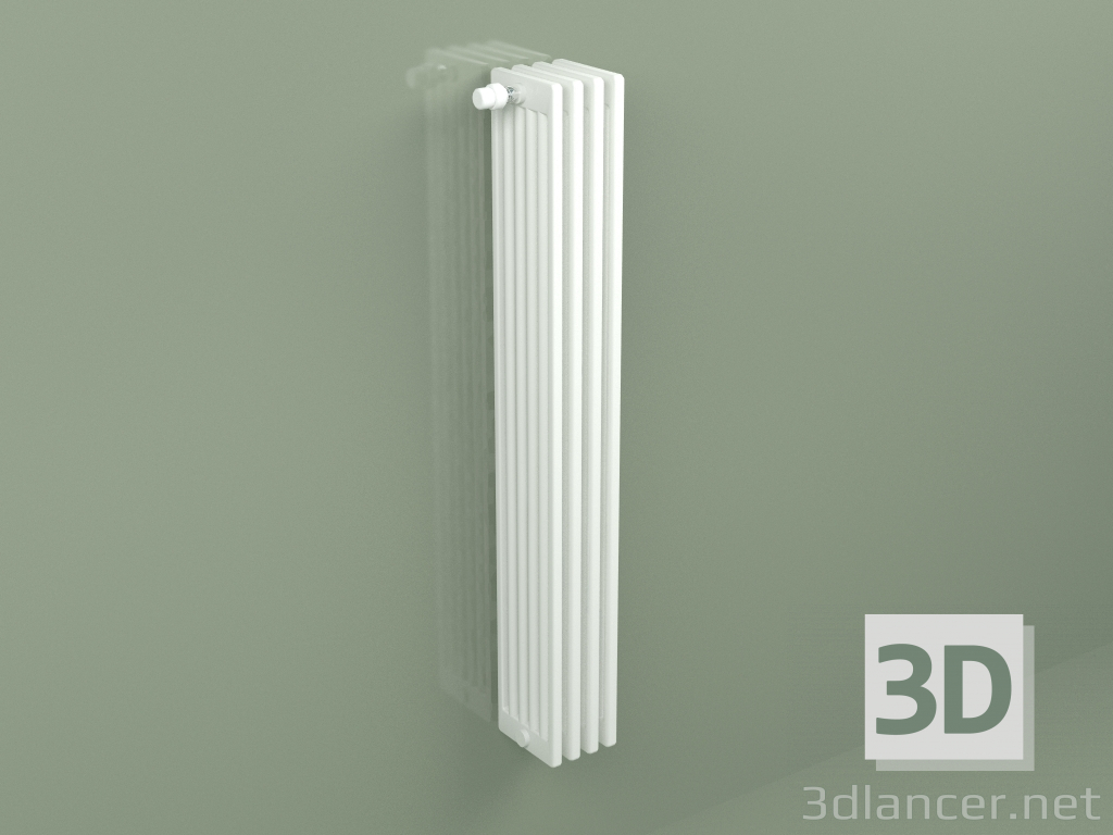 3D modeli Radyatör Delta Laserline (DL6, H 1500 mm, RAL - 9016) - önizleme