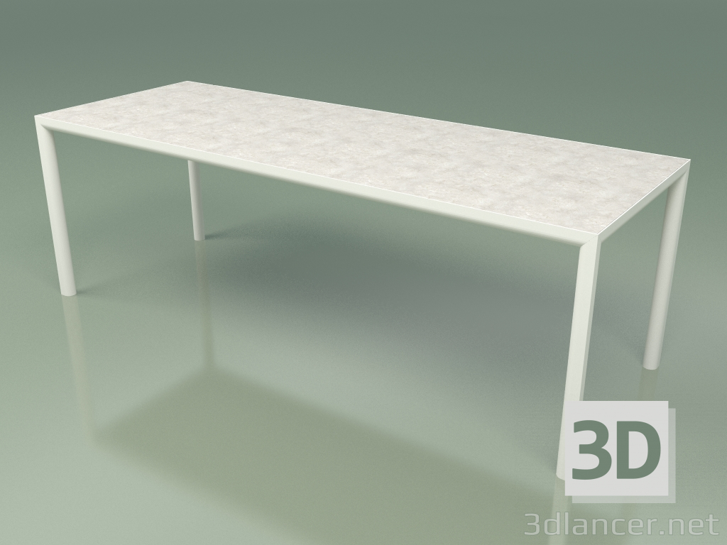 3D Modell Esstisch 003 (Metal Milk, Gres Clay) - Vorschau