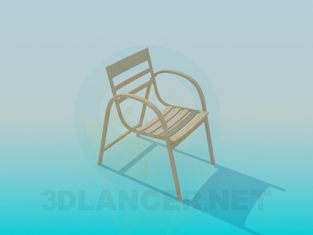 modello 3D Sedia - anteprima