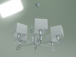 Lustre suspenso Alma 60115-6 (cromo)