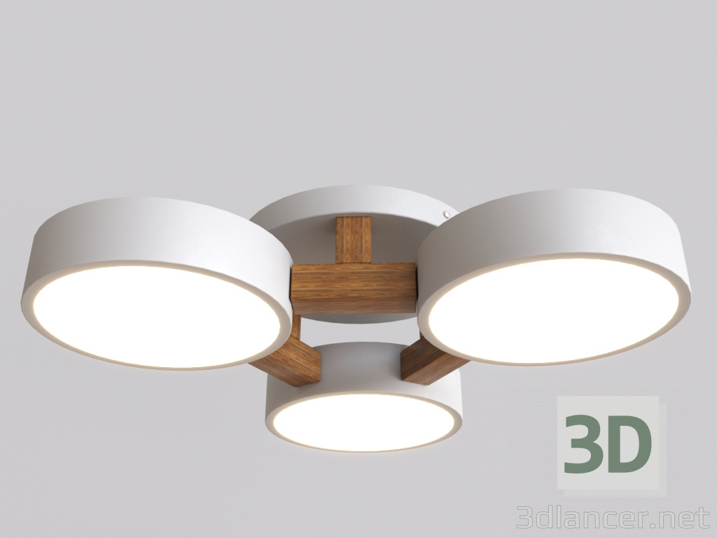 3d model Vigueta Blanco 40.5111 - vista previa