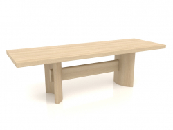 Banc VK (1200x400x350, bois blanc)