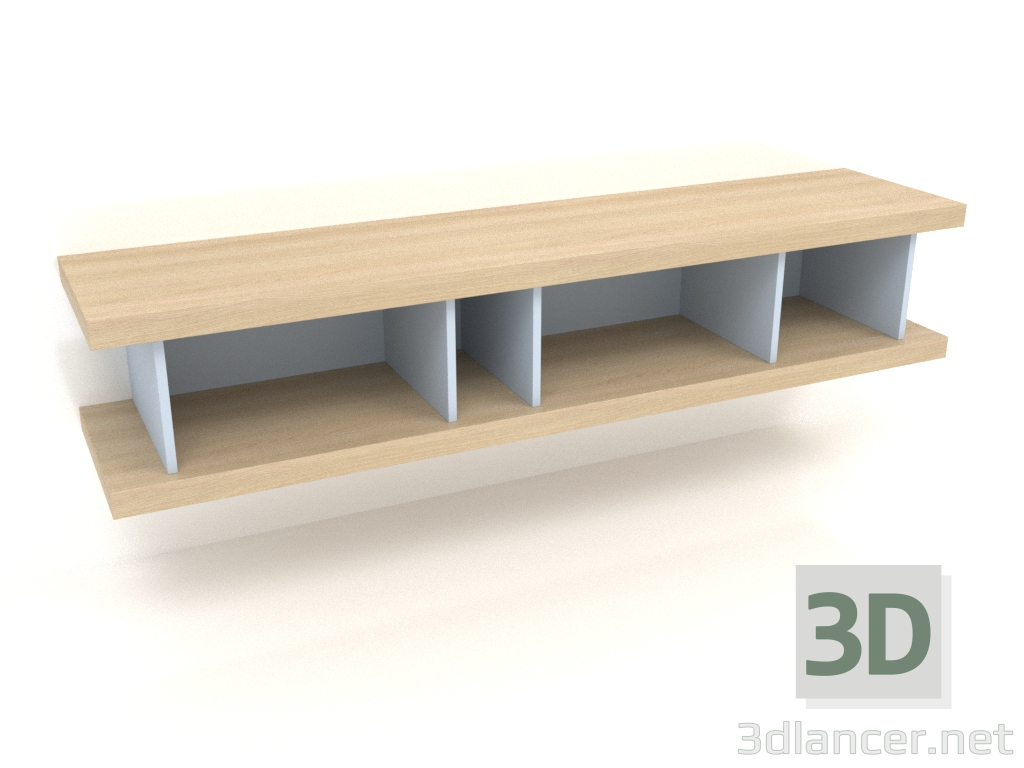 3D Modell Wandschrank TM 13 (Option 3, 1800x400x350) - Vorschau