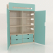 3D Modell Kleiderschrank offen MOVE WF (WTMWF2) - Vorschau