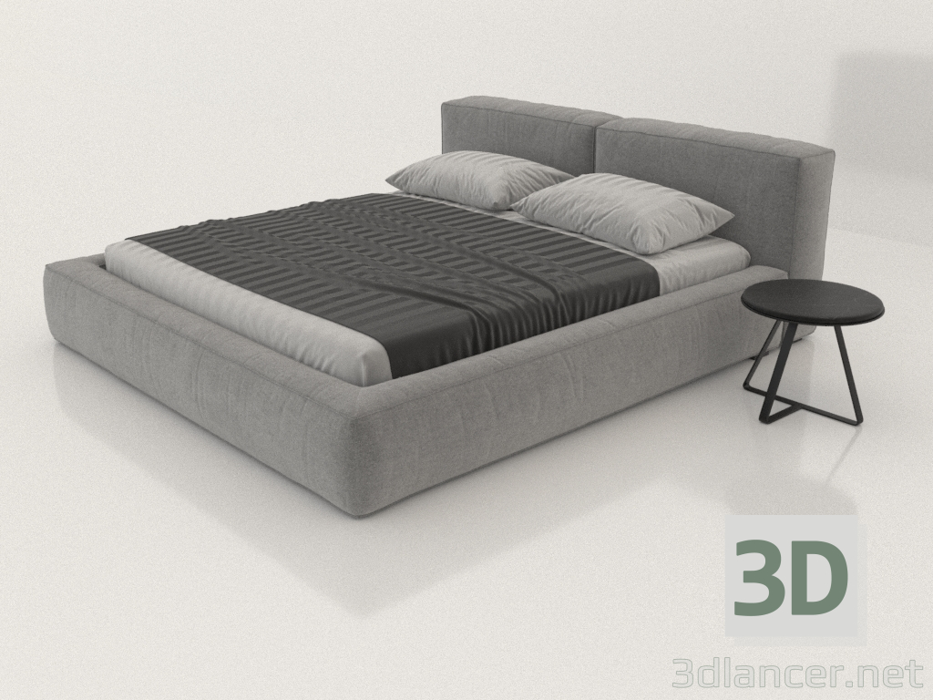 Modelo 3d Cama de casal BOCA NAVI BED 1 - preview