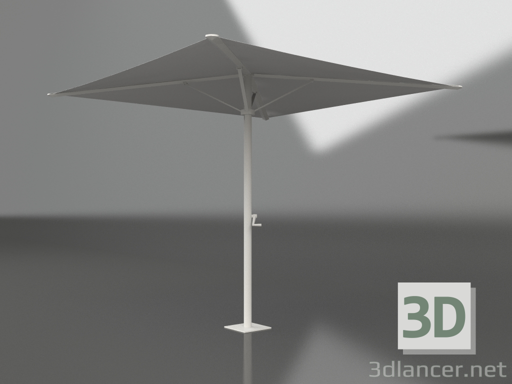 3d model Folding umbrella with a small base (Agate gray) - preview