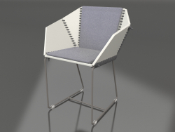 Silla de comedor (gris cuarzo)