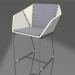 3d model Dining chair (Quartz gray) - preview