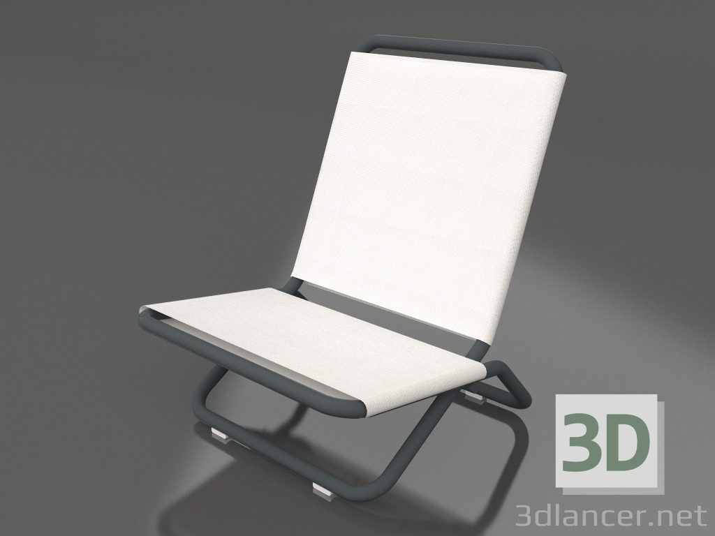 3D modeli Sandalye (Antrasit) - önizleme