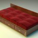 3D Modell Sofa - Vorschau