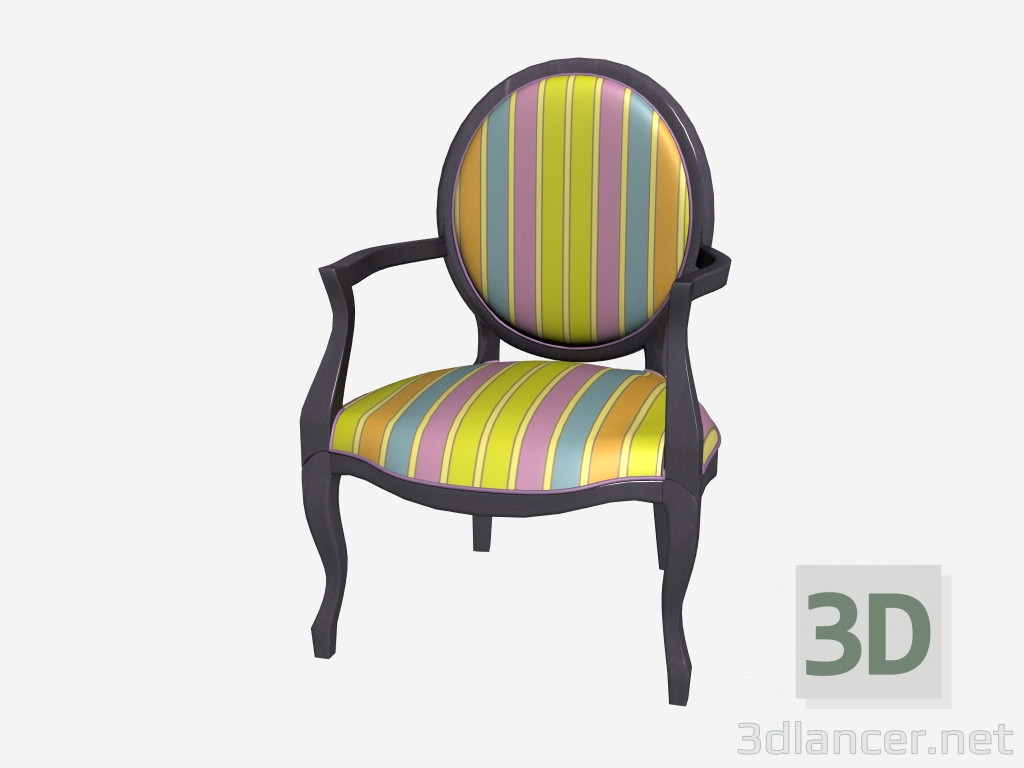 modèle 3D Chaise OA020 - preview